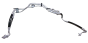 Kondicioniera caurule Jauns Oriģināls 9834116280 Citroen Peugeot