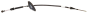 Pārnesumu pārslēgšanas trose Renault Fluence Latitude SM5 349350165R