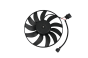 Radiatora Ventilators 1K0959455CN 99590013901 VW Audi Skoda Vika