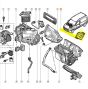 Komforta Vadības Bloks Oriģināls Renault Kangoo 8200095112