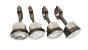Klaņi Tłoki Komplekts 7701474855 7701476471 K4M710 1.6 Renault Laguna 2