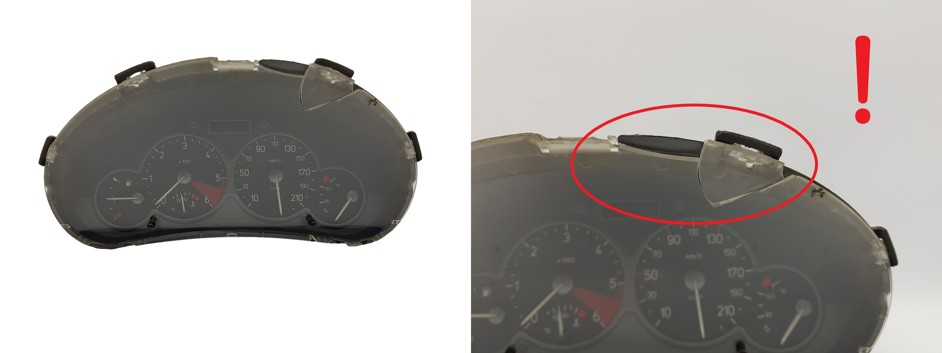 Tahometrs Peugeot 206 9645097080 main product photo