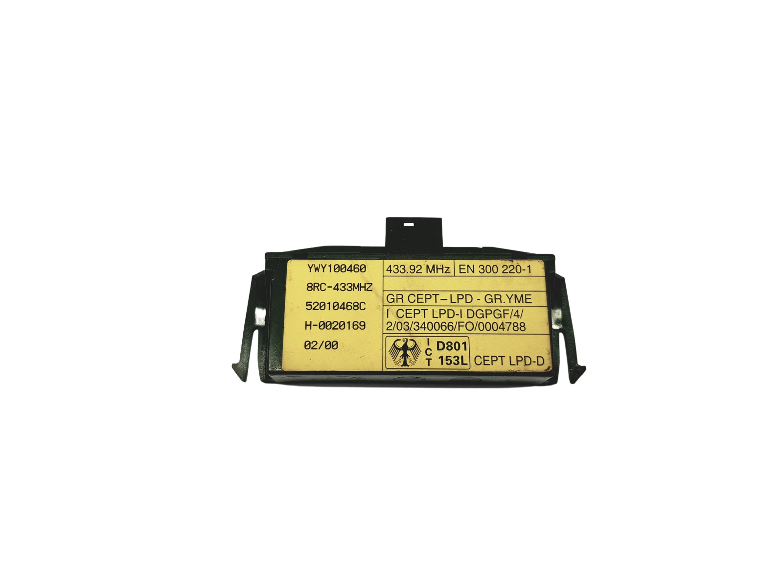 Vadības Bloks Land Rover YWY100460 52010468C 57904 main product photo