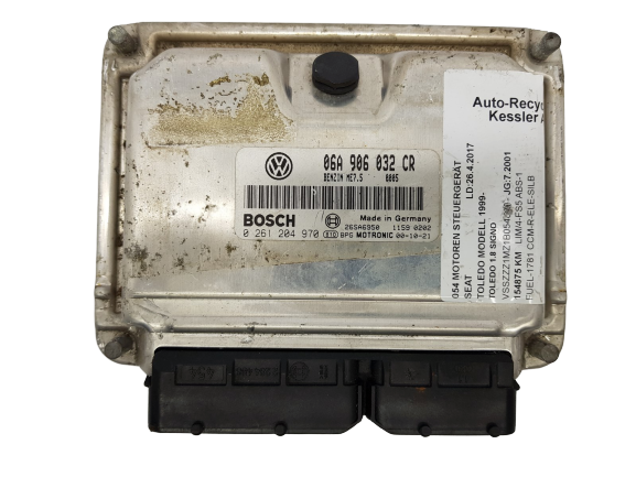 Vadības Bloks Seat 06A906032CR 0261204970 Bosch main product photo