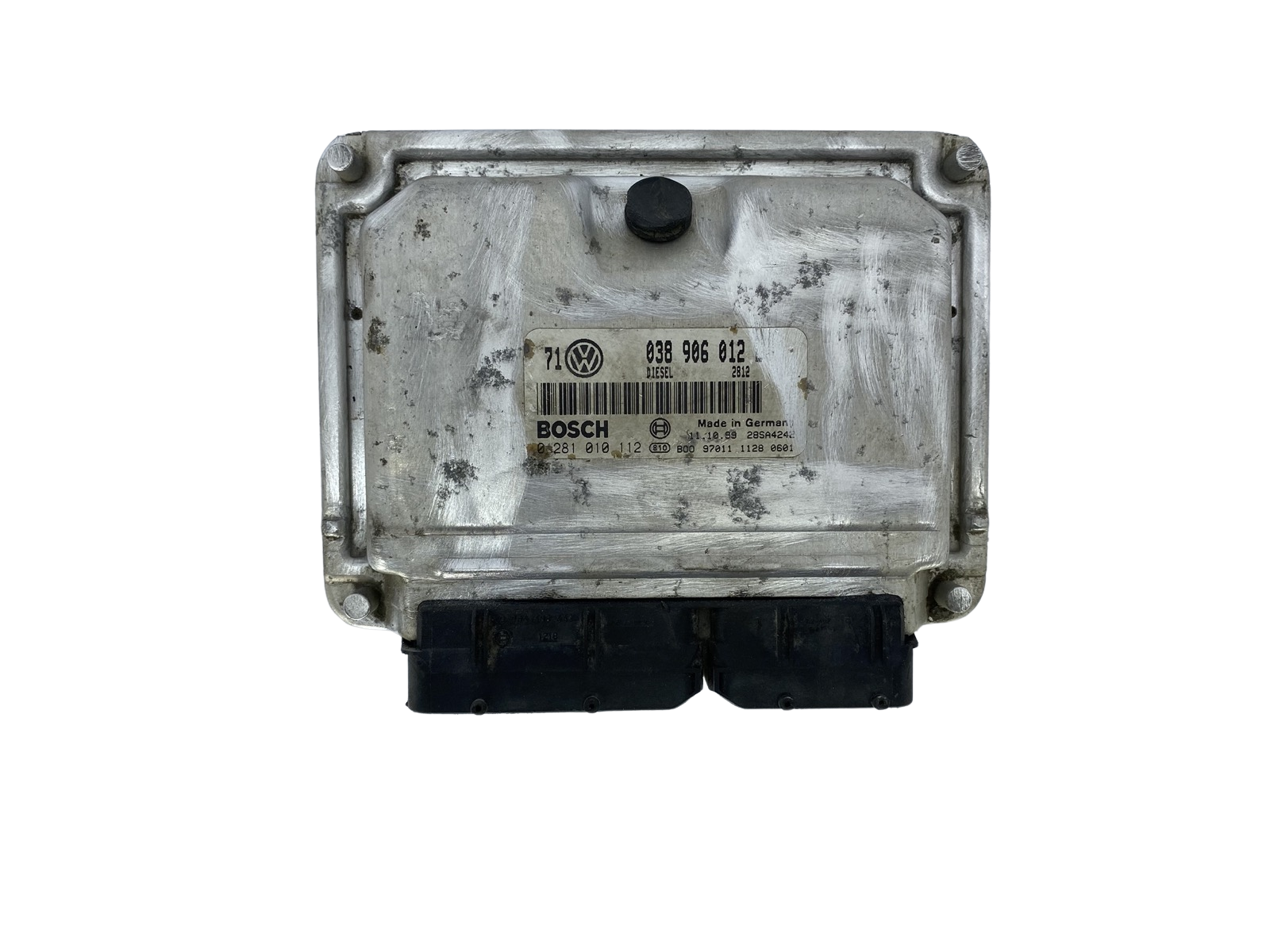 Dzinēja Vadības Bloks ECU VW 038906012L 0281010112 Bosch 47975 main product photo