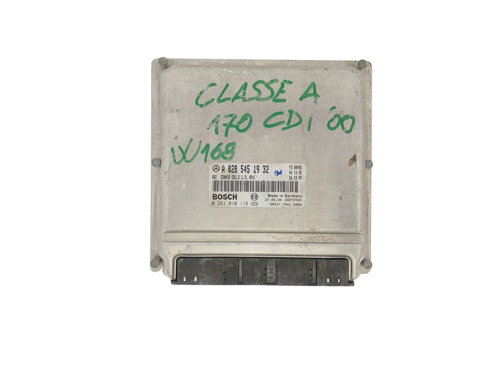 Vadības Bloks A0285451932 0281010118 Mercedes Bosch 41945 main product photo