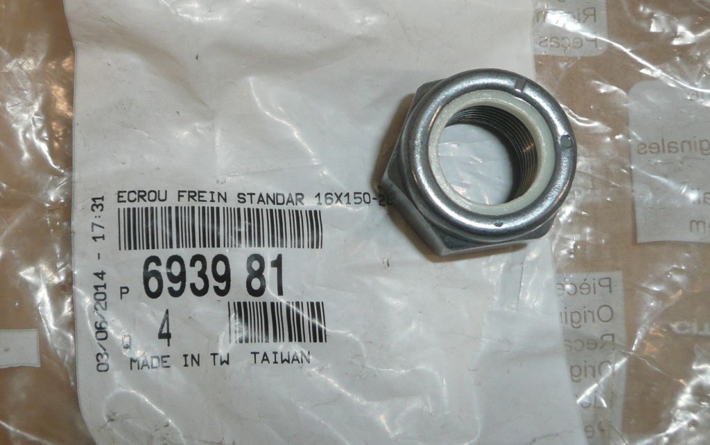Uzgrieznis Śruby Amortyzatora Jauns Oriģināls 6939.81 693981 Citroen Peugeot main product photo