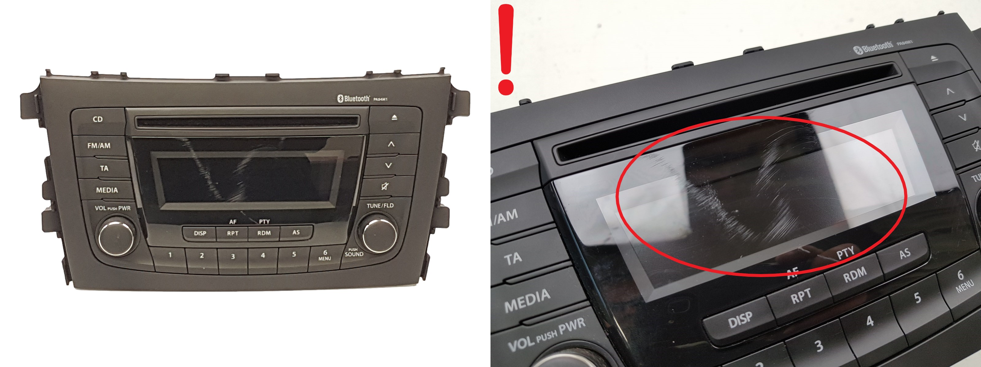 Radio CD atskaņotājs BT Suzuki Celerio 39101-84M10 CQ-JZ93F2TT PA84M1 main product photo