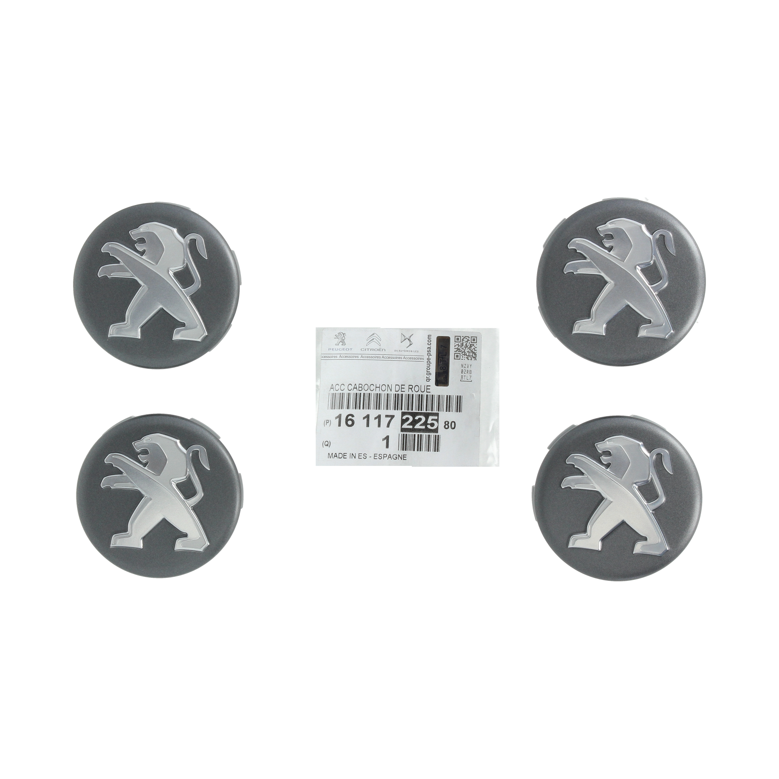 Rumbas vāciņš Komplekts Oriģināls 1611722580 Peugeot main product photo