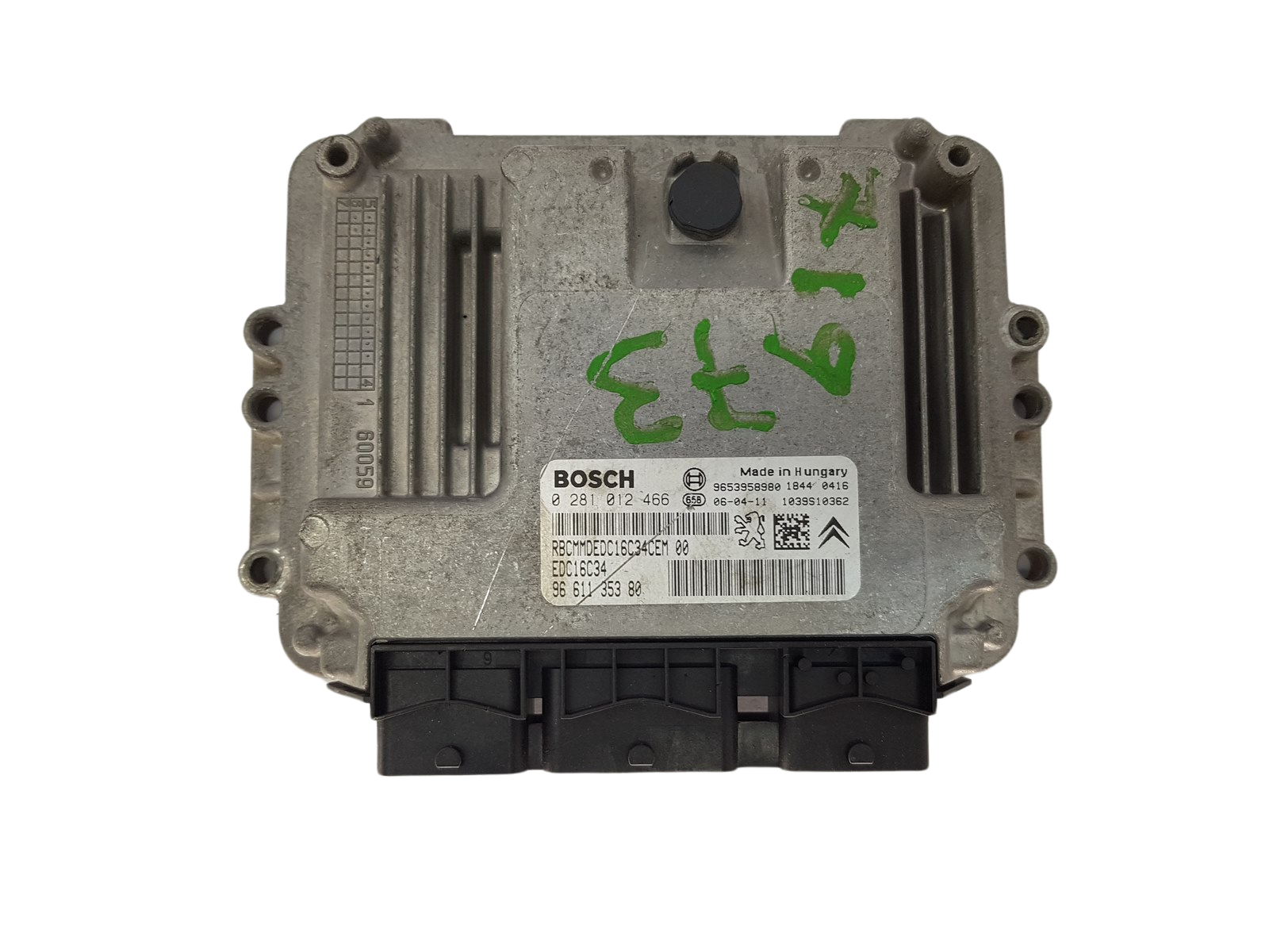 Vadības Bloks 0281012466 9661135380 9653958980 PSA Bosch 3662 main product photo