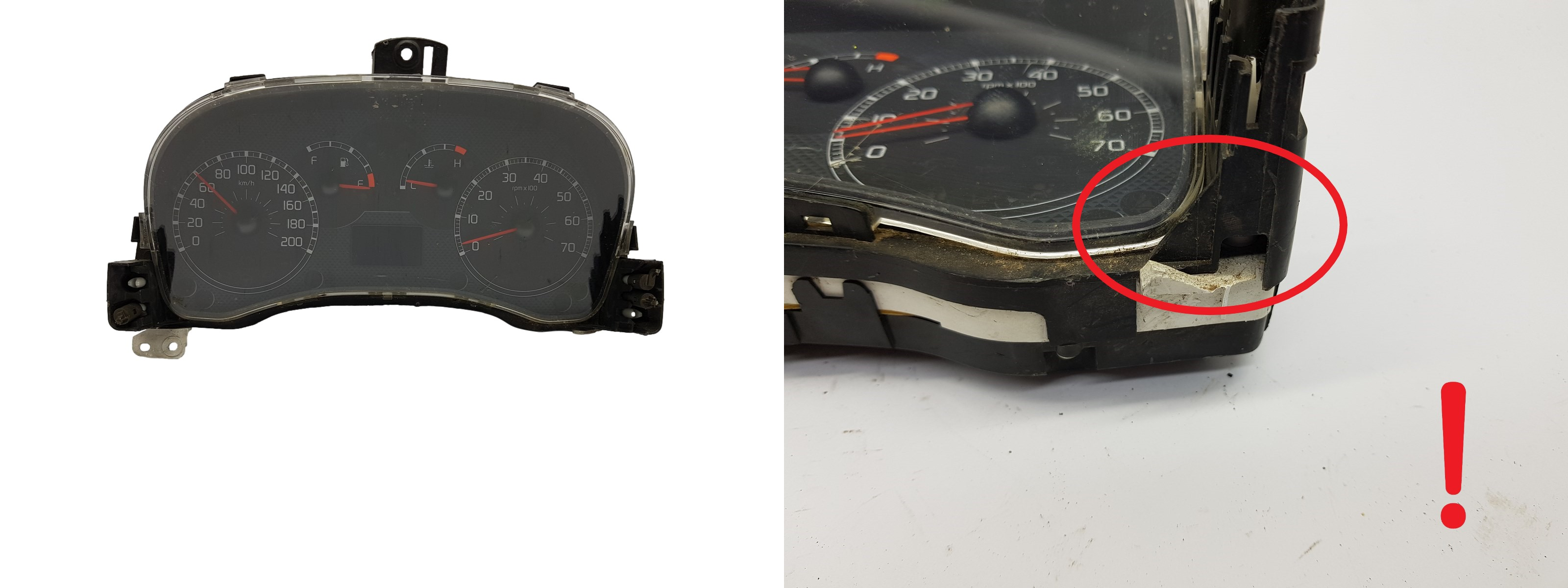 Tahometrs Fiat Punto 5550004601 1221 main product photo