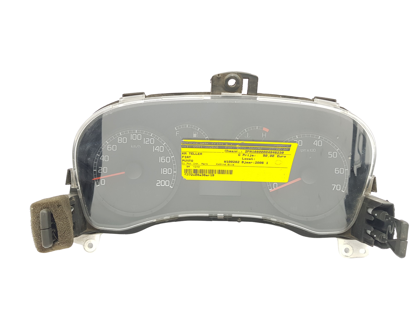 Tahometrs Fiat Punto 46833368 503000460300 25712 main product photo