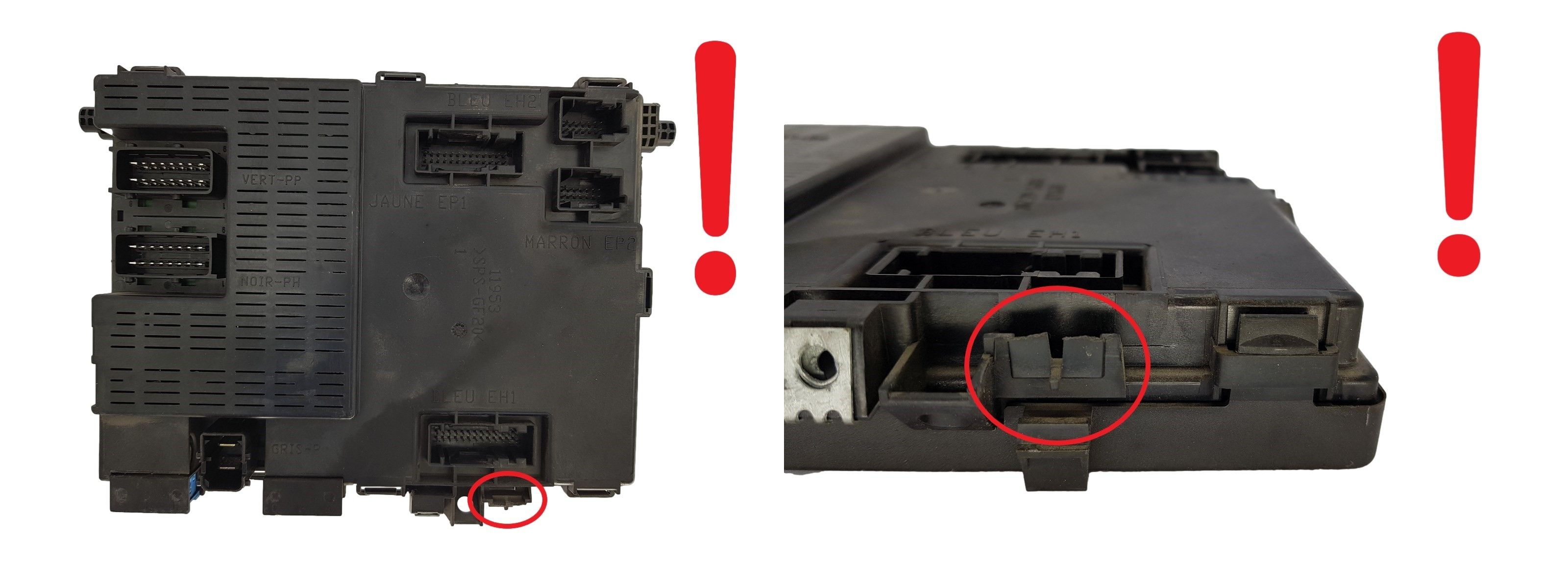 Vadības Bloks BSI CN3 9646022680 73004612 PSA Valeo 1526 main product photo