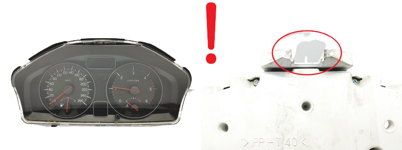 Tahometrs Volvo V50 31296229 36002715 Yazaki 52038 main product photo