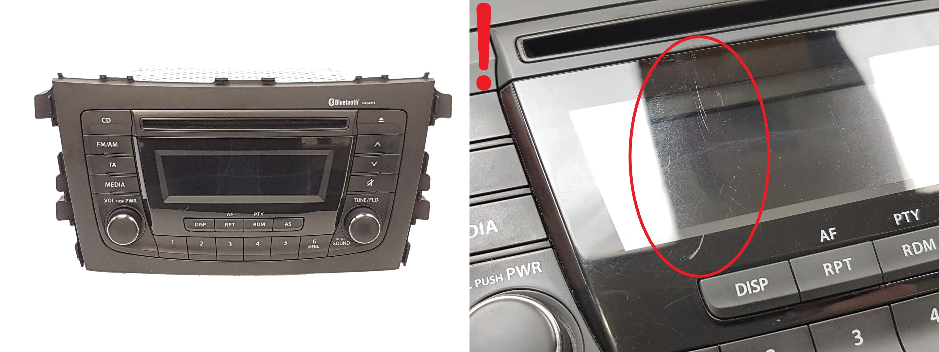 Radio CD atskaņotājs BT Suzuki Celerio 39101-84M10 CQ-JZ93F2TT 76M0 main product photo