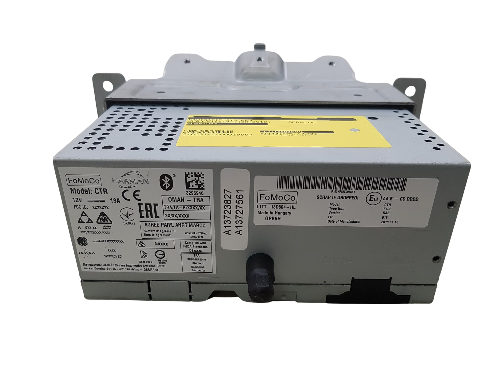Automagnētola Navi Ford Fiesta 7 L1TT-18D804-HL CTR main product photo
