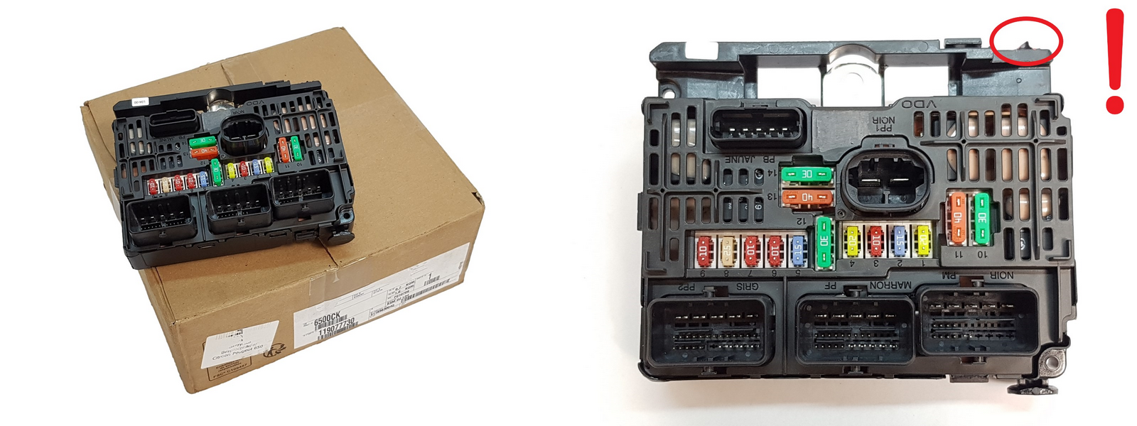 Modulis BSM L04 Citroen Peugeot 6500CK S118983004Q Jauns Oriģināls main product photo