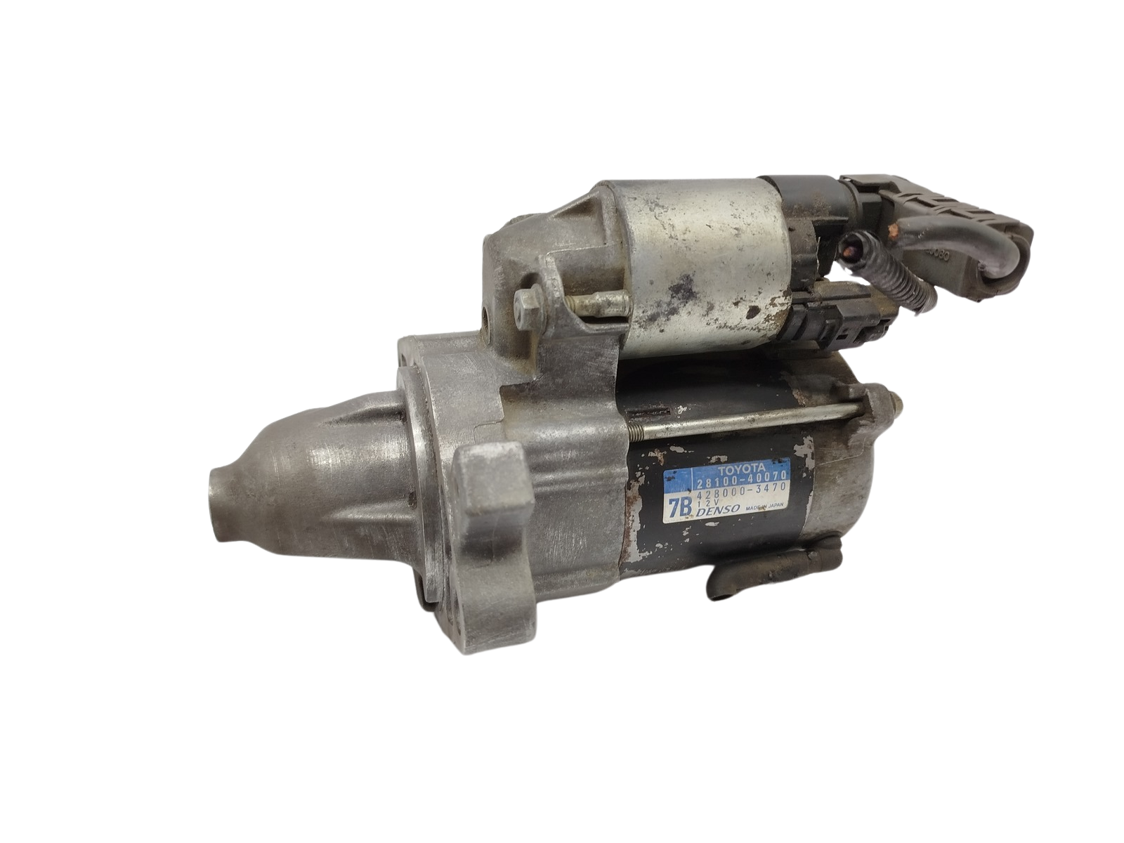 Starteris 28100-40070 Denso Toyota Yaris 2 1.0 VVTi main product photo