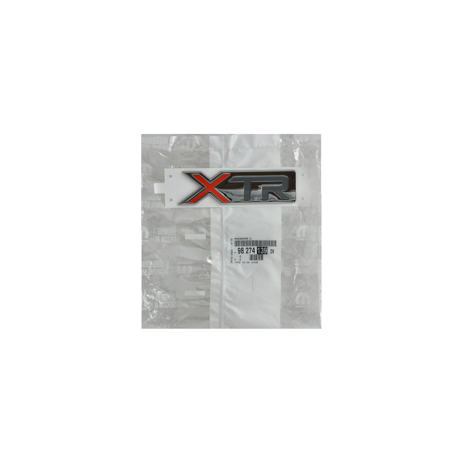 Emblēma Oriģināls Citroen XTR 98274139DX main product photo