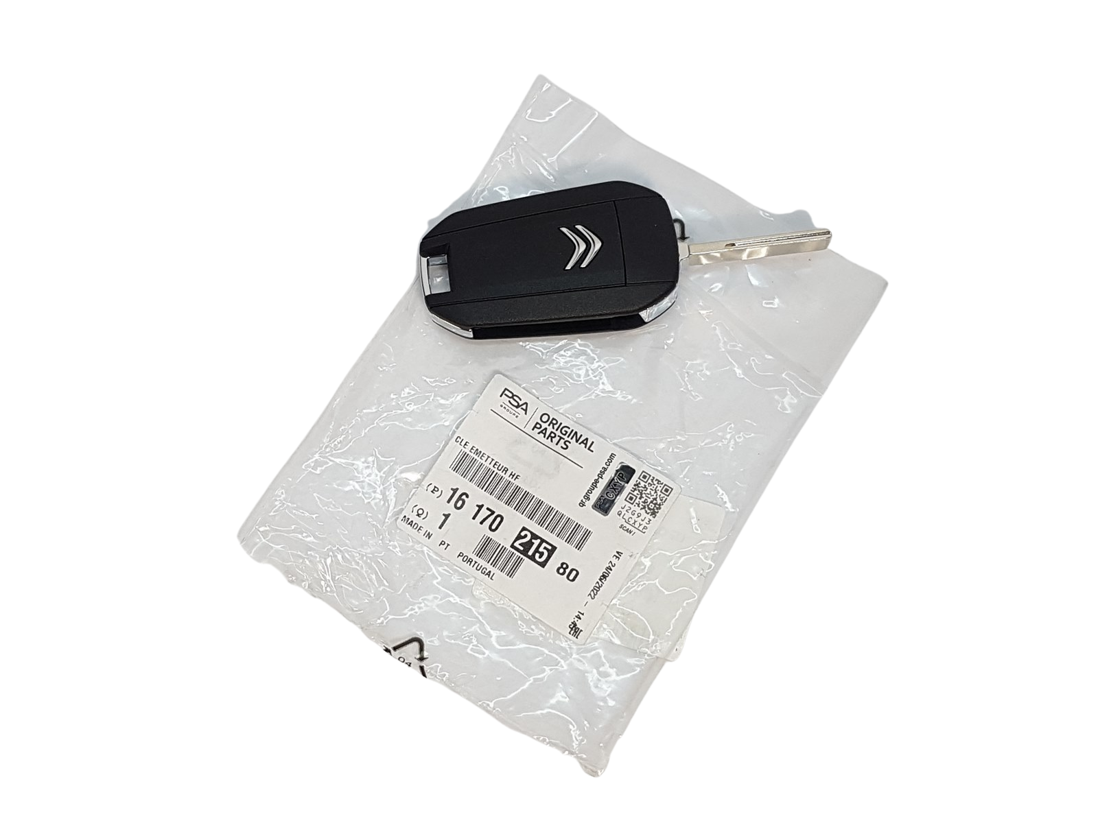 Atslēga Citroen 1617021580 Oriģināls nepieciešama kodēšana main product photo