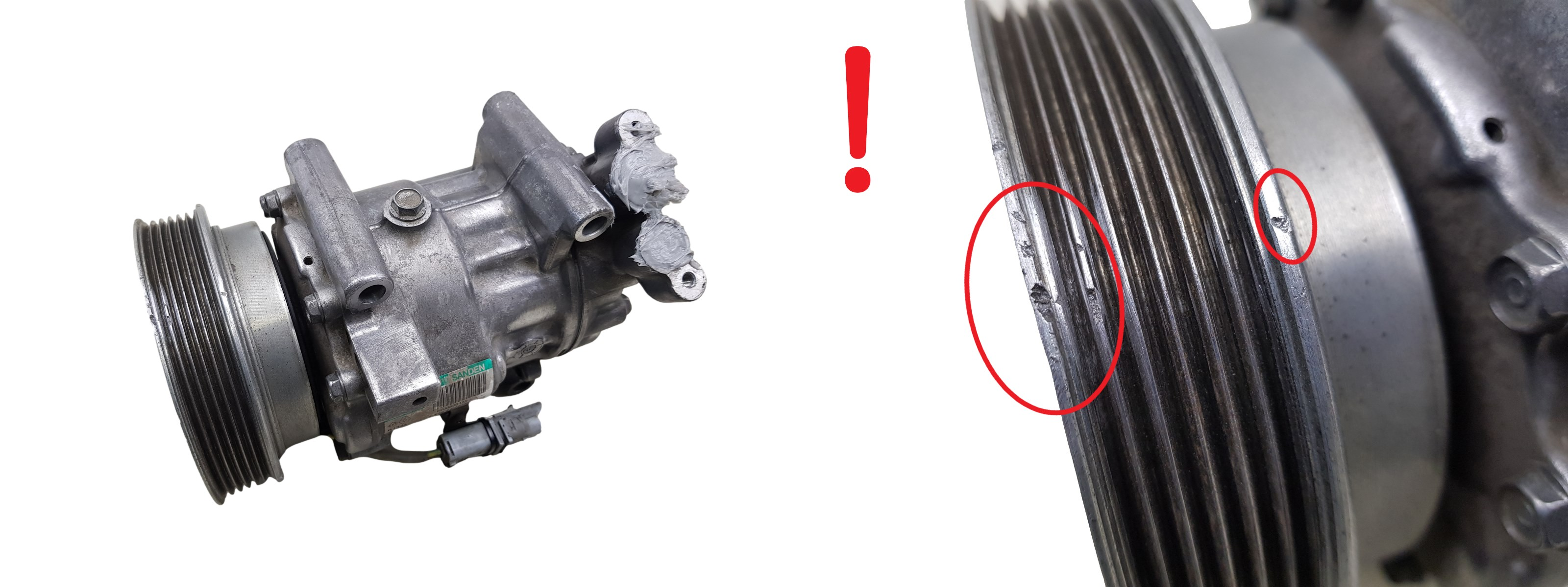 Gaisa Kondicioniera Kompresors 8200600122 SD6V12 1452 Sanden Renault 1080 main product photo