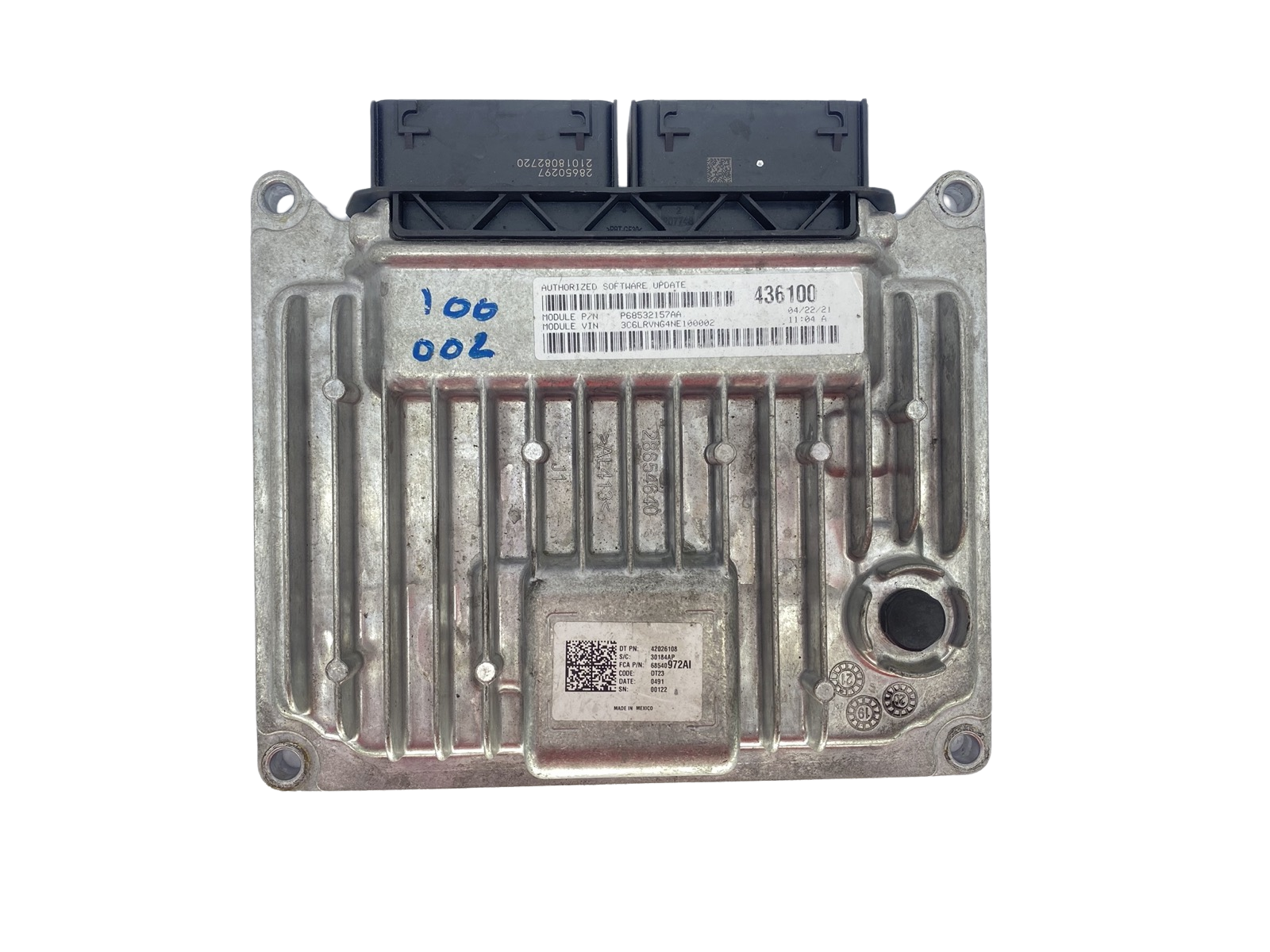 Dzinēja Vadības Bloks ECU P68532157AA 436100 28650297 Jeep main product photo
