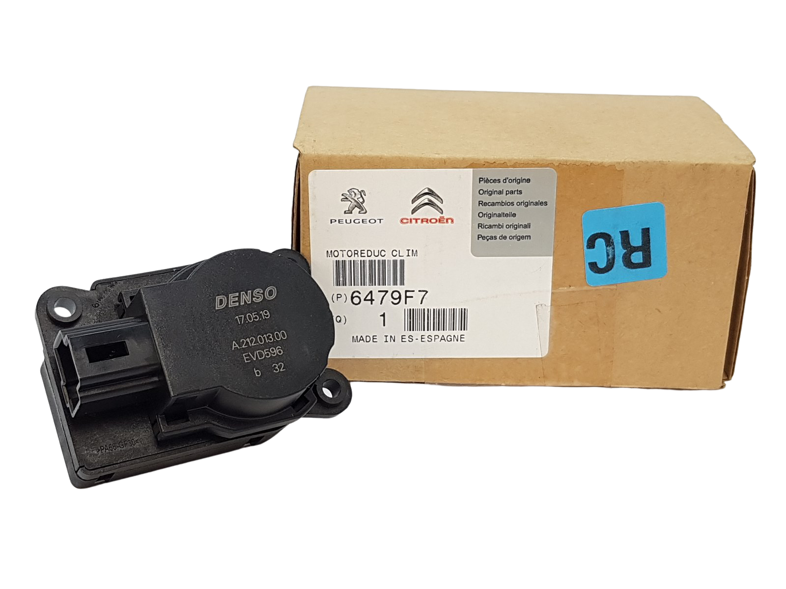 Sildītāja Vārsta Motors Oriģināls Citroen C4 Picasso 6479F7 main product photo