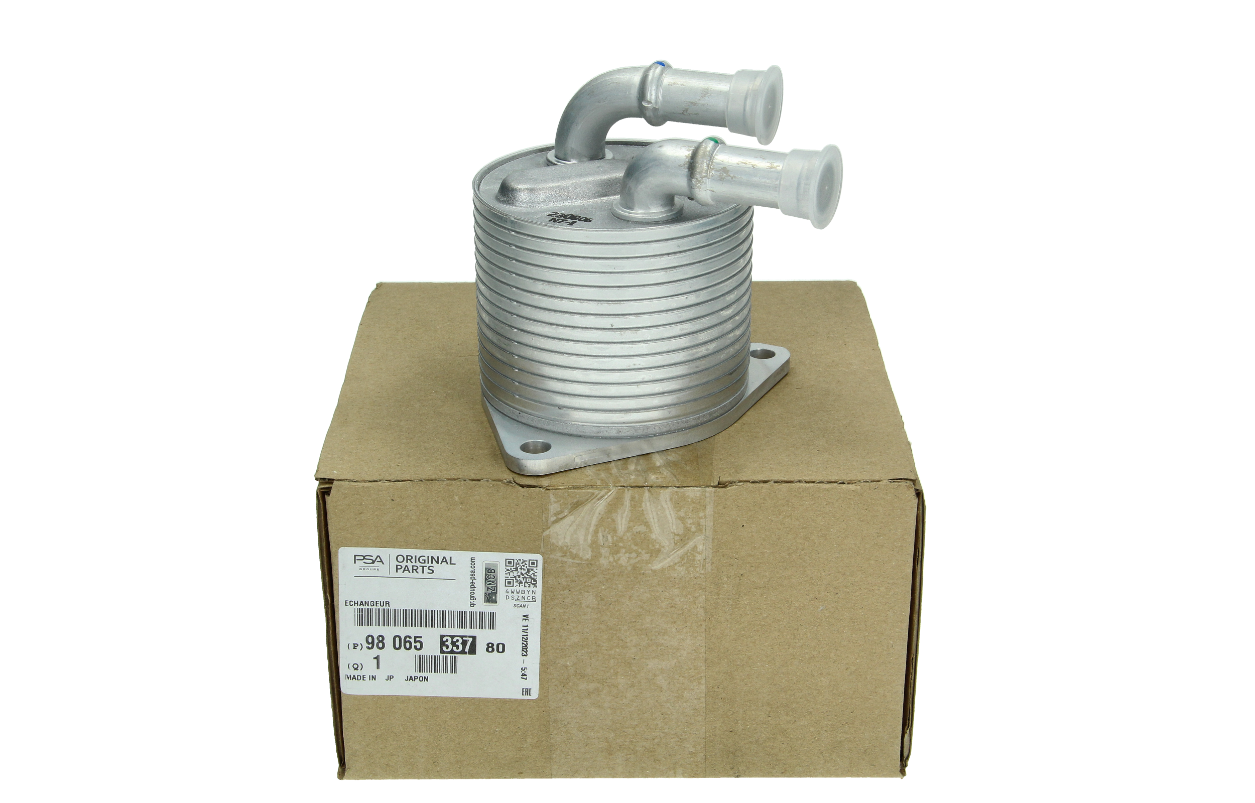 Eļļas Dzesētājs Oriģināls 9806533780 Citroen Peugeot main product photo
