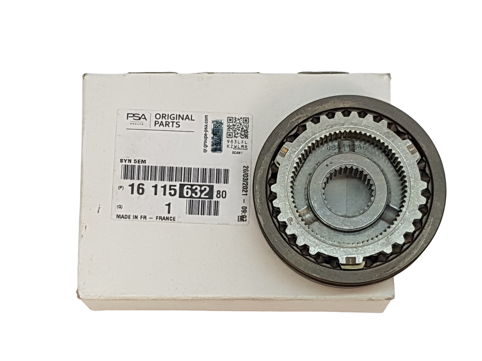 5 Pārnesuma Sinhronizators Citroen Peugeot 1611563280 Jauns Oriģināls main product photo