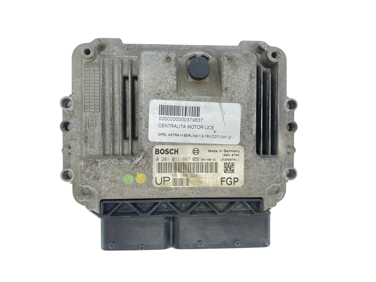 Vadības Bloks 55189924 UP 0281011667 Opel Bosch 63693 main product photo