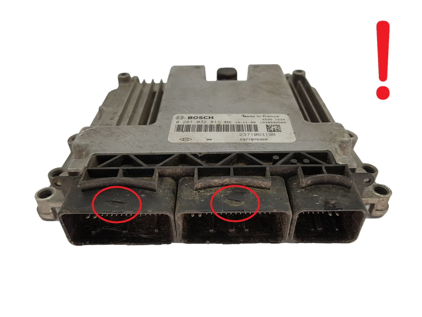 Vadības Bloks 237107632R 0281032811 237106319R Renault Bosch main product photo