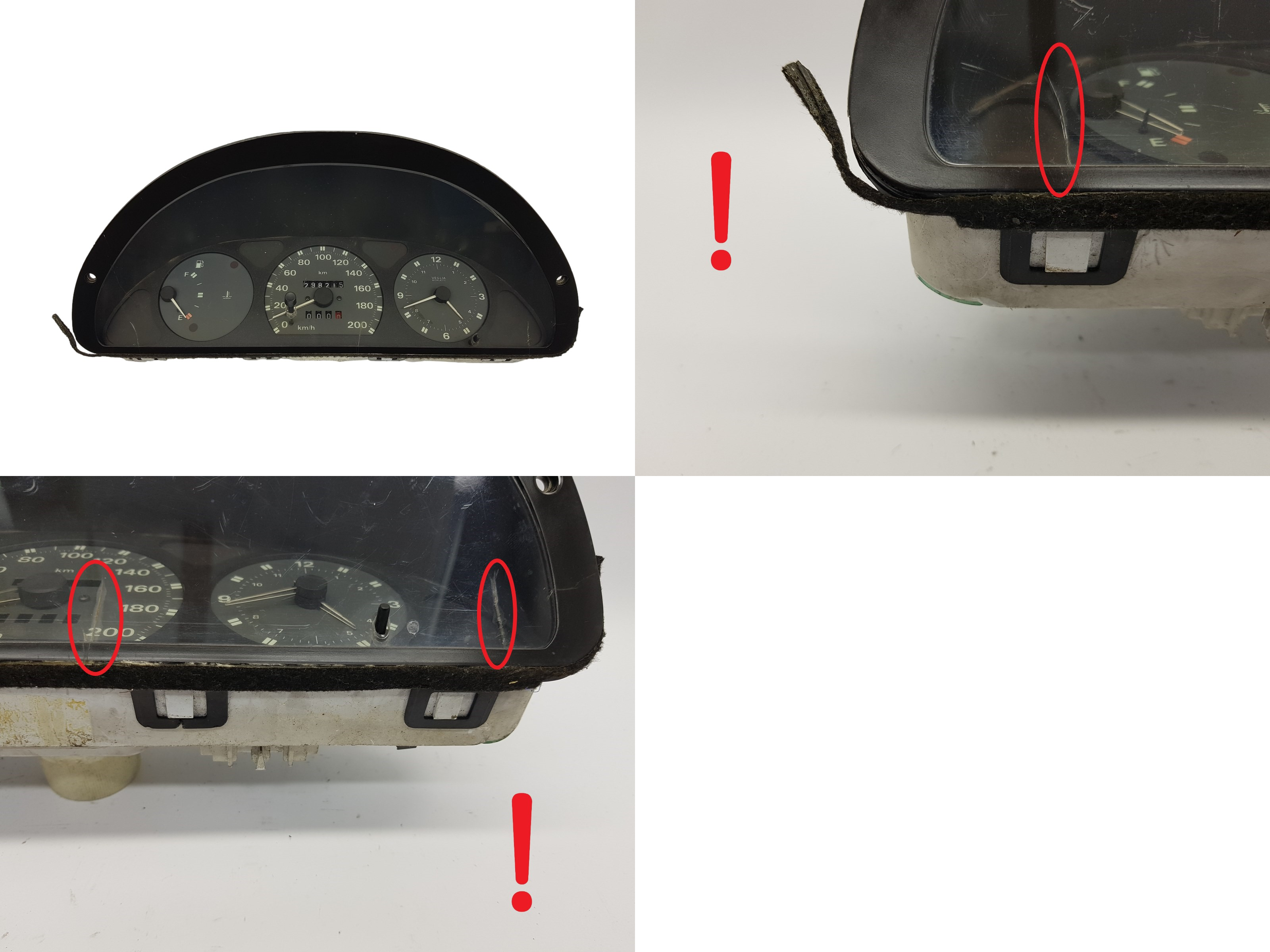 Spidometrs Fiat Punto 606219001 6062190030 2594 main product photo