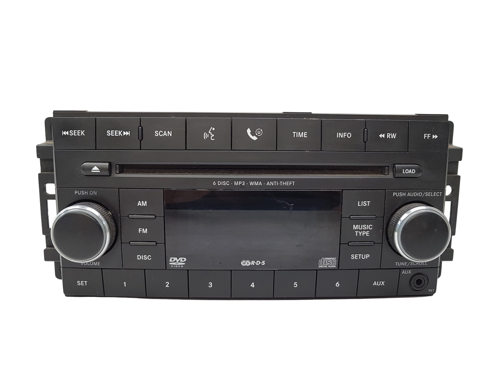 Radio Cd Mp3 Atskaņotājs DVD Chrysler Dodge Jeep 05064055AK main product photo