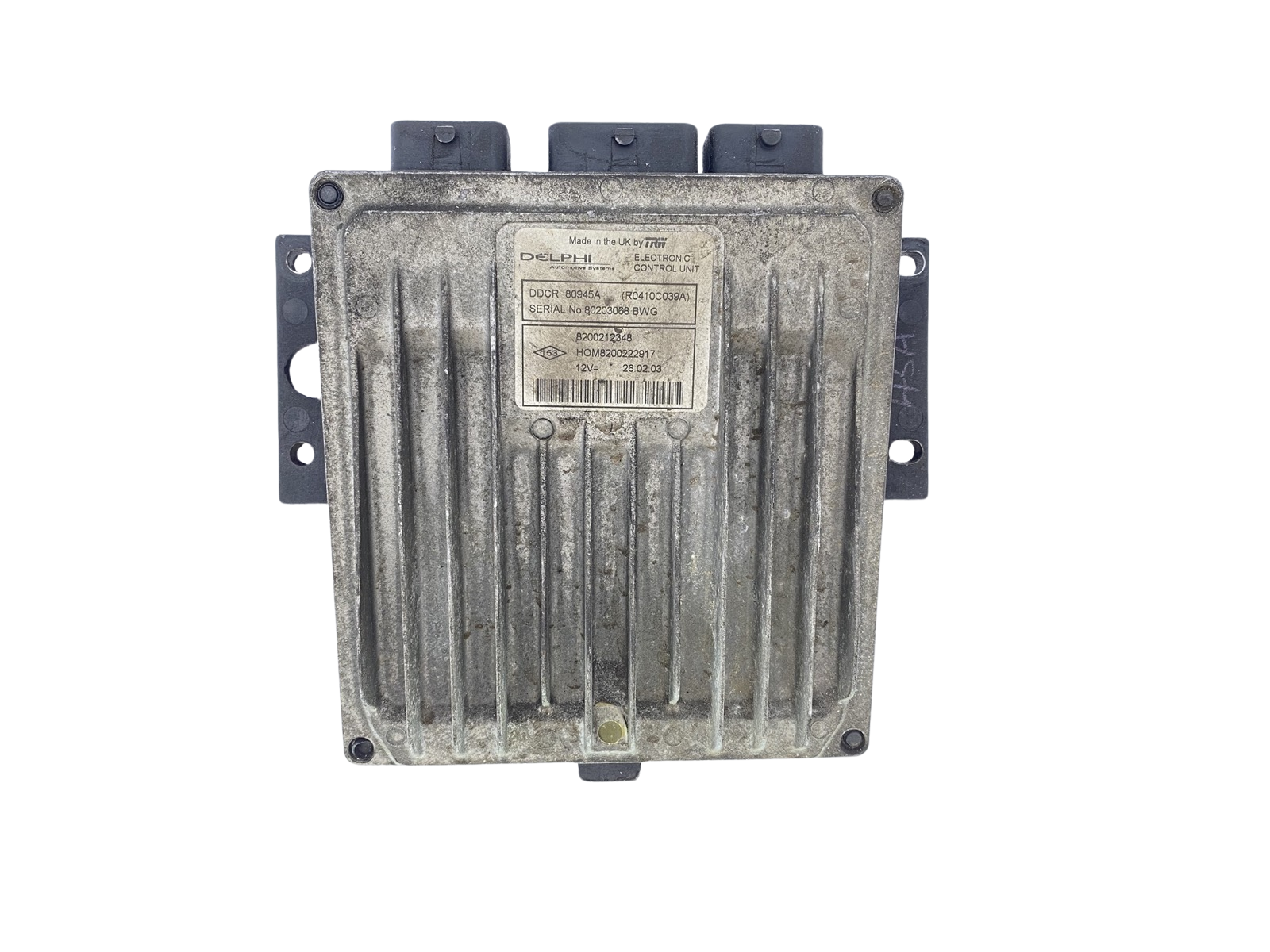 Vadības Bloks Renault 8200212348 8200222917 R0410C039A Delphi TRW 62218 main product photo