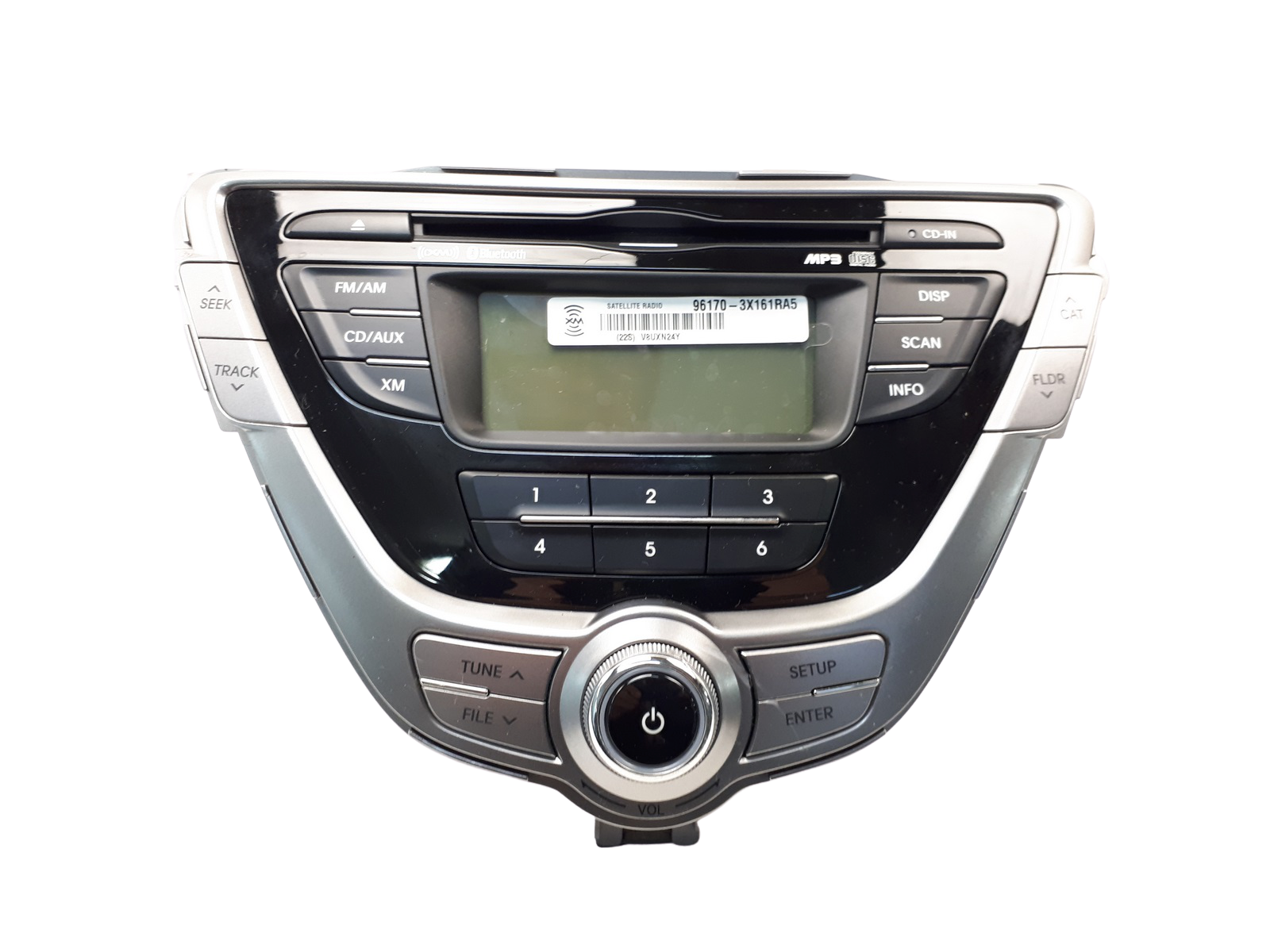 Radio Cd Mp3 Atskaņotājs BT Hyundai Elantra XM 96170-3X161RA5 main product photo
