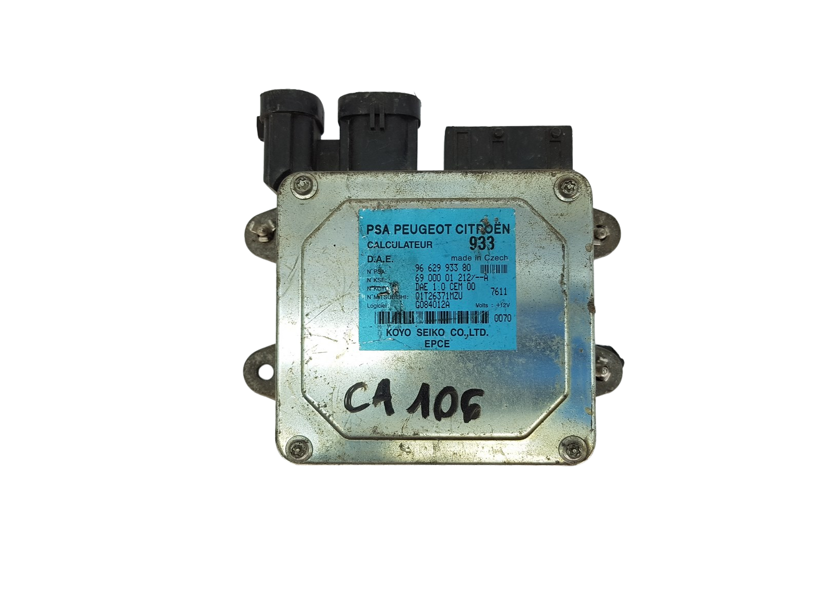 Vadības Bloks 9662993380 6900001212/--A Q1T26371MZU KOYO PSA 17494 main product photo