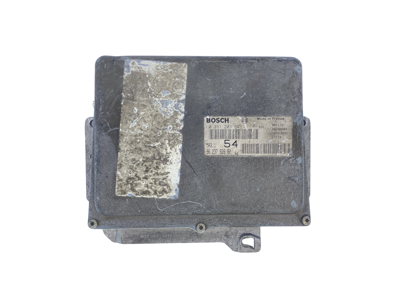 Vadības Bloks 0261203943 9623792680 MA3.1 PSA Bosch 55801 main product photo