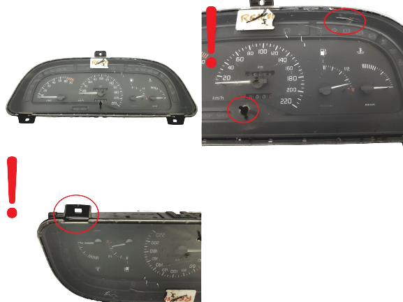 Tahometrs Renault Laguna 1 7700824301 48330 main product photo