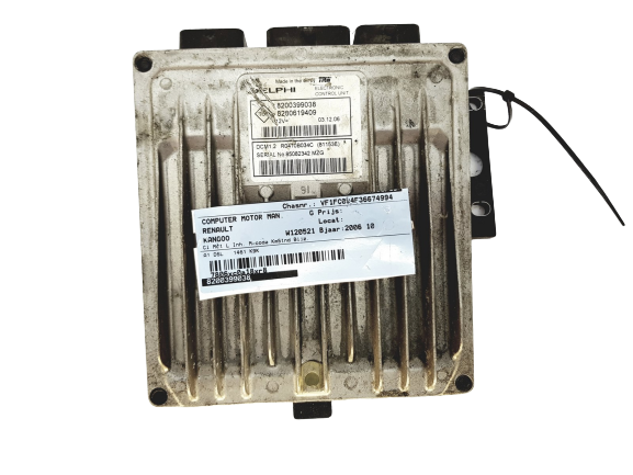 Vadības Bloks 8200399038 8200619409 R0410B034C Renault Delphi 19610 main product photo