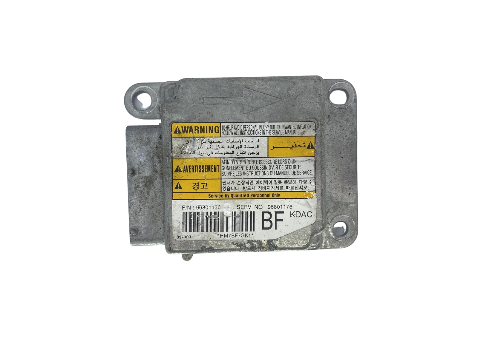 Vadības bloka modulis 96801176 BF 96801136 Daewoo Chevrolet main product photo