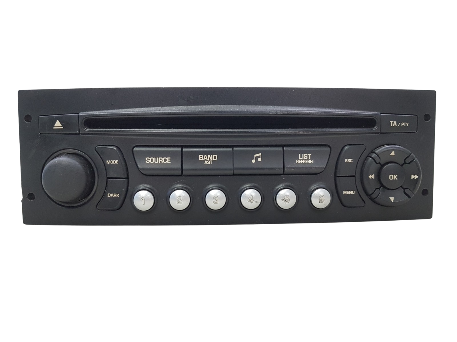 Radio CD atskaņotājs Citroen Peugeot 96662669XT PSARCD441-70 Continental 1181 main product photo