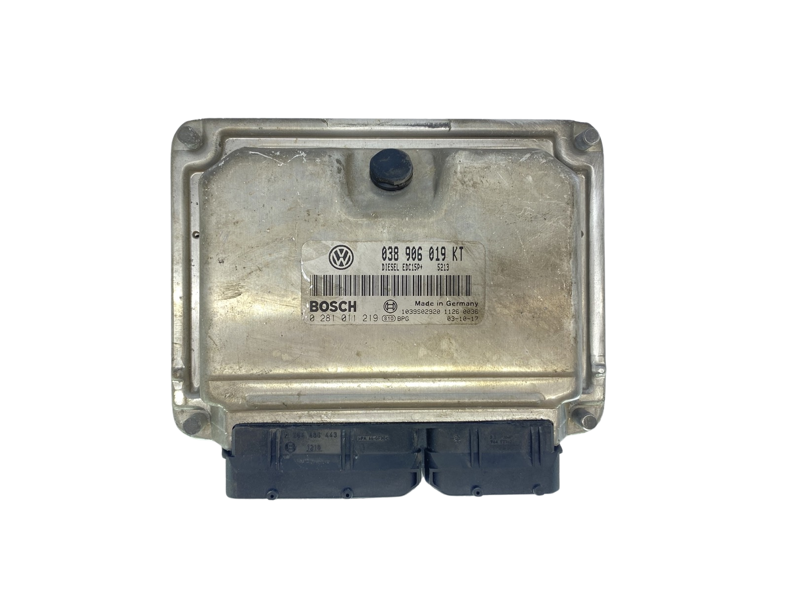 Vadības Bloks 038906019KT 0281011219 Seat Skoda Bosch 63717 main product photo