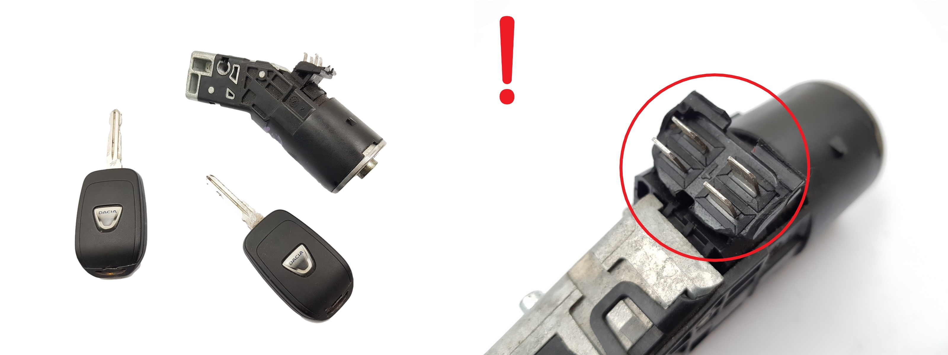 Aizdedzes Slēdzene Dacia 487003947R 36708300 main product photo