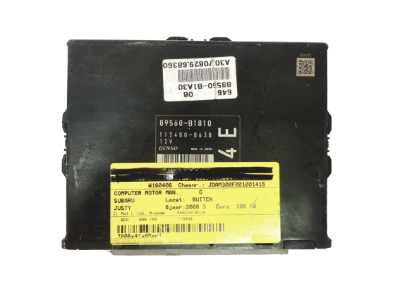 Vadības Bloks Daihatsu 89560-B1810 112400-0630 Denso 19277 main product photo