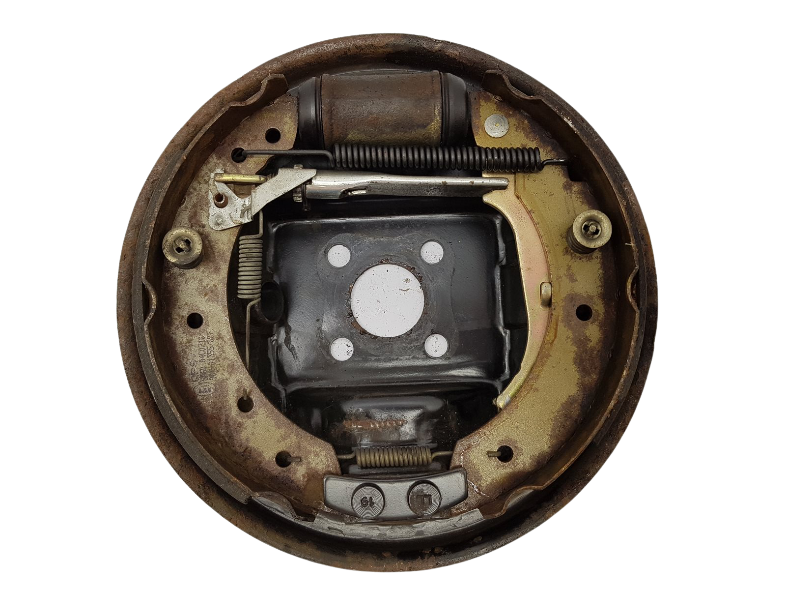 Bremžu diska vāka plāksne Szczęk Kreisā 7701051524 Renault Clio 2 32191174-2 11894 main product photo