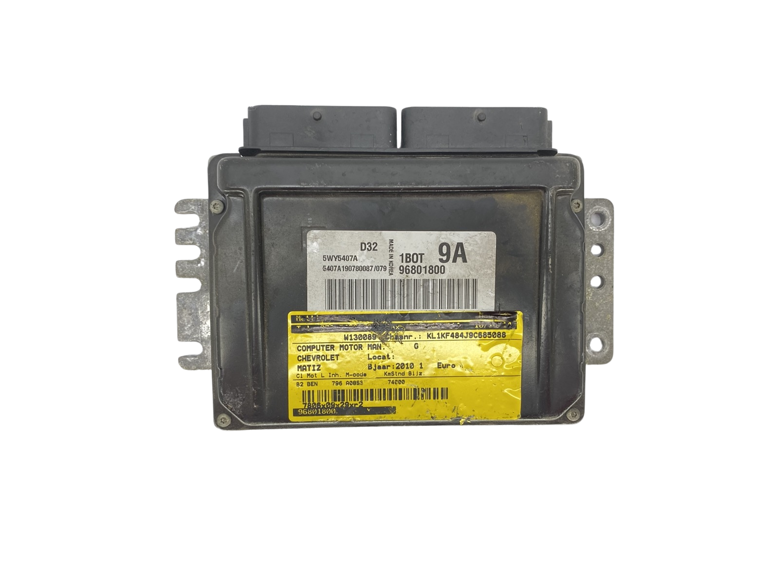 Vadības Bloks 96801800 5WY5407A D32 1BOT 9A Chevrolet Kemsco 57021 main product photo
