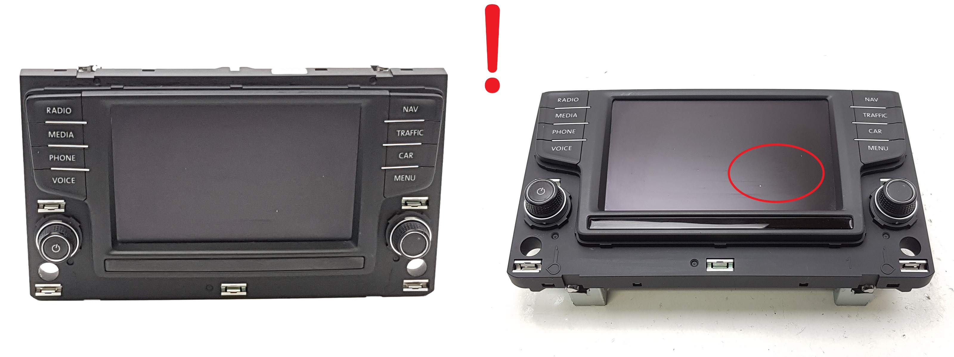 Radio displejs Navi Volkswagen 3G0919605D ABT Std2 Nav main product photo