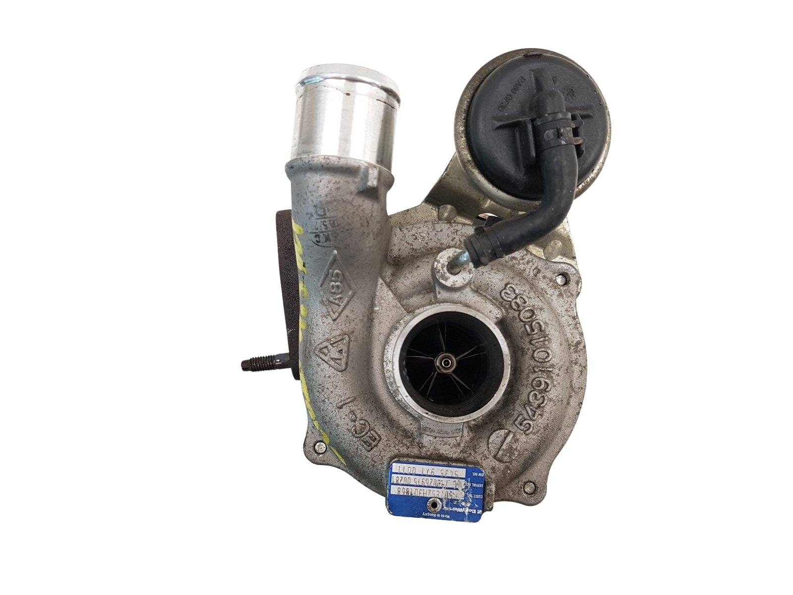 Turbokompresors 7701476891 54359700011 507852H301868 1.5dCi Renault 59 main product photo