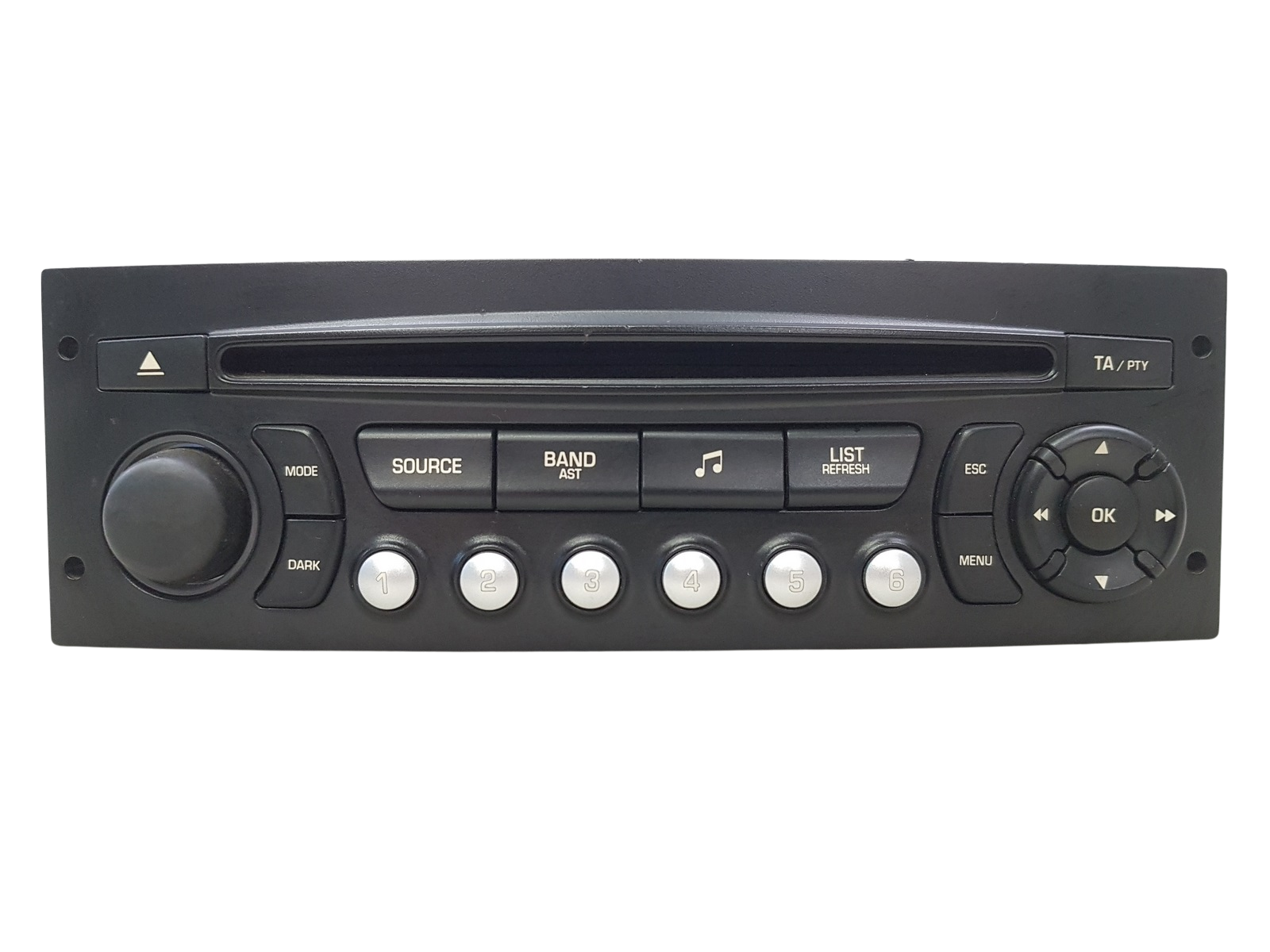 Radio CD atskaņotājs Citroen Peugeot 96750215XT A2C53405045 main product photo