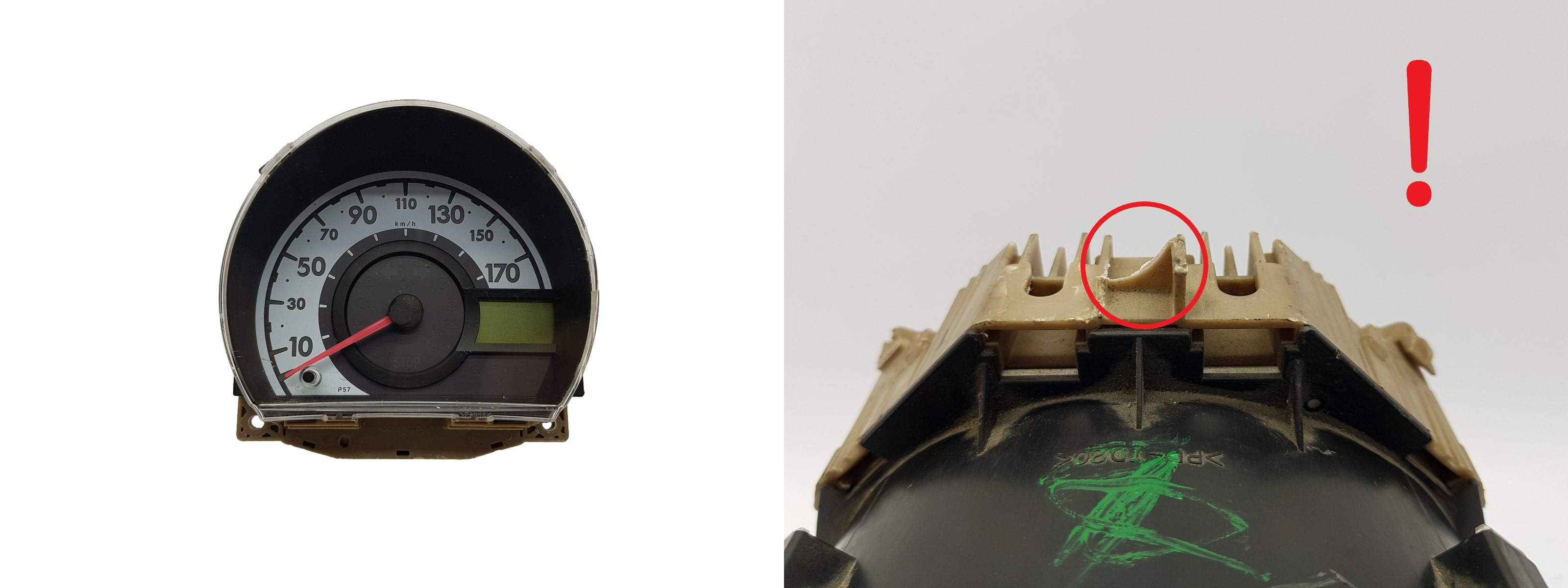 Spidometrs Aygo 107 C1 83800-0H010-C Toyota PSA 2667 main product photo